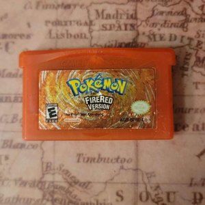 Pokémon Fire Red GBA Authentic